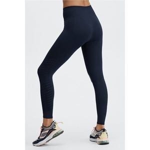 Fabletics Sync High-Waisted Seamless Perforated 7/8 Leggings NWT